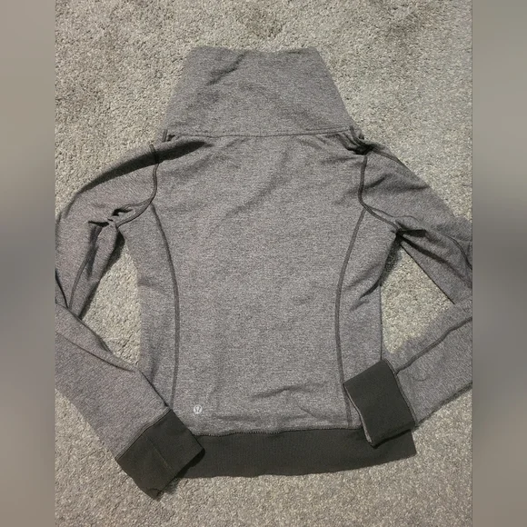 Lululemon Gray Zip-Up Jacket - Picture 3 of 8